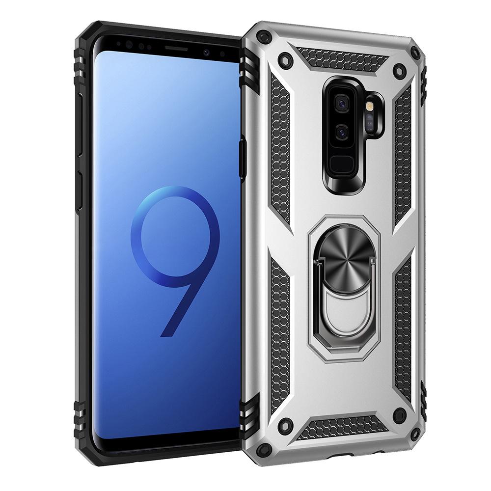 

for Samsung S9 Plus + S9 Case for Samsung Galaxy S9 Plus Protector Armor Military Shockproof Magnet Car Holder Ring Case Cover for S9
