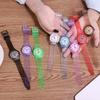 Ladies' Watch Simple European and American Student Watch Transparent Silicone Digital Women's Fashion Quartz Watches