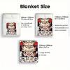 One Piece Cartoon Theme Blanket Ultra Soft Plush Warm Blanket for Kids Adults Bedroom Living Room Home Decor THW