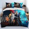 3D Valorant Game Gamer Cartoon Comforter Bedding Set,Duvet Cover Bed Set Quilt Cover Pillowcase,King Queen Size Bedding Set Boys