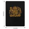 Elizabeth II Royal Coat of Arms Emblem Throw Blanket Year Round Soft Comfortable Blanket for Home