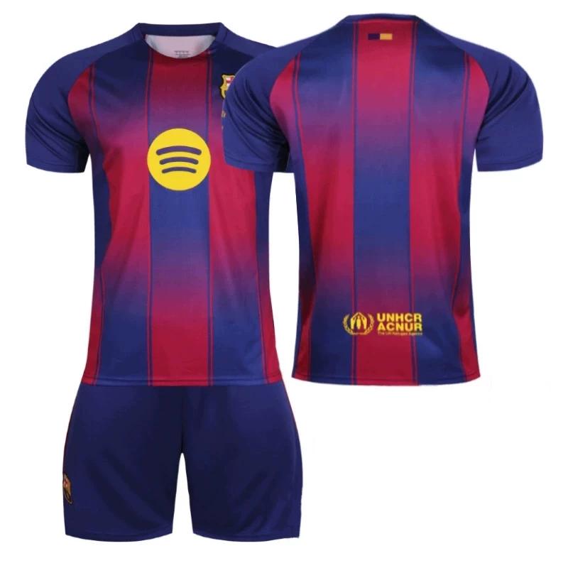 25/26 Barcelona Home Jersey Plain 16