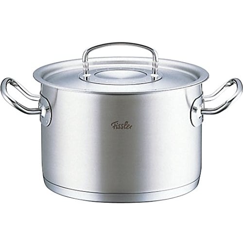 Fissler Pro Collection Poklice na hrnec bez vody, 18 cm, Nerezová ocel [Oficiální japonský produkt] 83-104-186