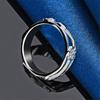 1 Piece of 925 Sterling Silver 7-10 Exquisite Pattern Ring, Women's Engagement Fashion Charm Accessory Jewelry