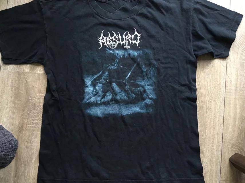 Vintage Absurd BAnd Music Gift For Fan Black Cotton All Size Shirt OM24 Unisex T-Shirt