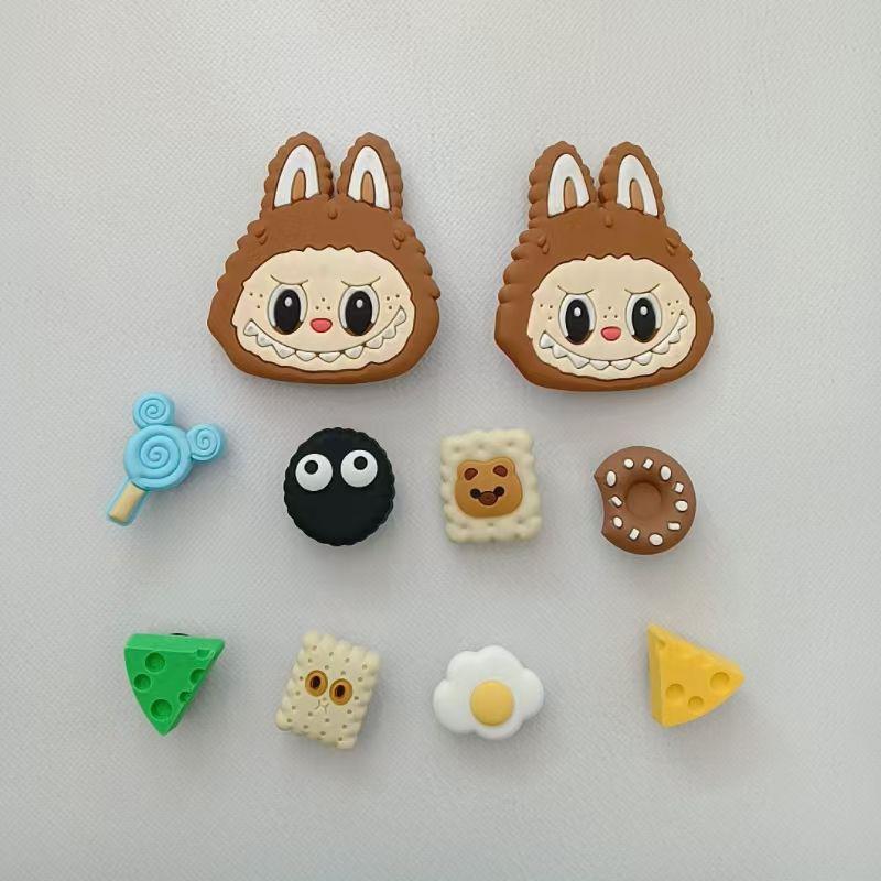 1 Sada Přívěsků na Boty ze Série Kapybara pro Dřeváky, Bublinkové Pantofle, Sandály, PVC Ozdoby na Boty, Sponové Doplňky