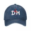Gorra de Béisbol para Hombre y Mujer Banda DM Dave Gahan Martin Gore Sombreros Lavados Desgastados Gorra Actividades Gorra Snapback