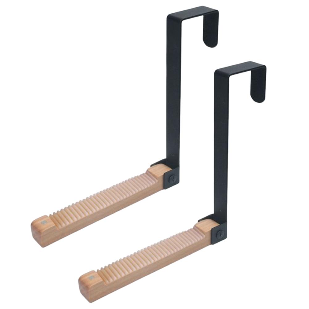 Klappbarer Wandhaken Garderobenhaken Kleiderhaken hinter der Tür Kleidung Bademantel Platzsparend Stanzfrei Wandhängend Mantelhaken Organizer