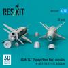 Reskit 2 Plastic Model Parts 1/72 AGM-142 Popeye/Have-Napp Air-to-Surface Missile, Pieces, RSK72-0517 (Airplane)