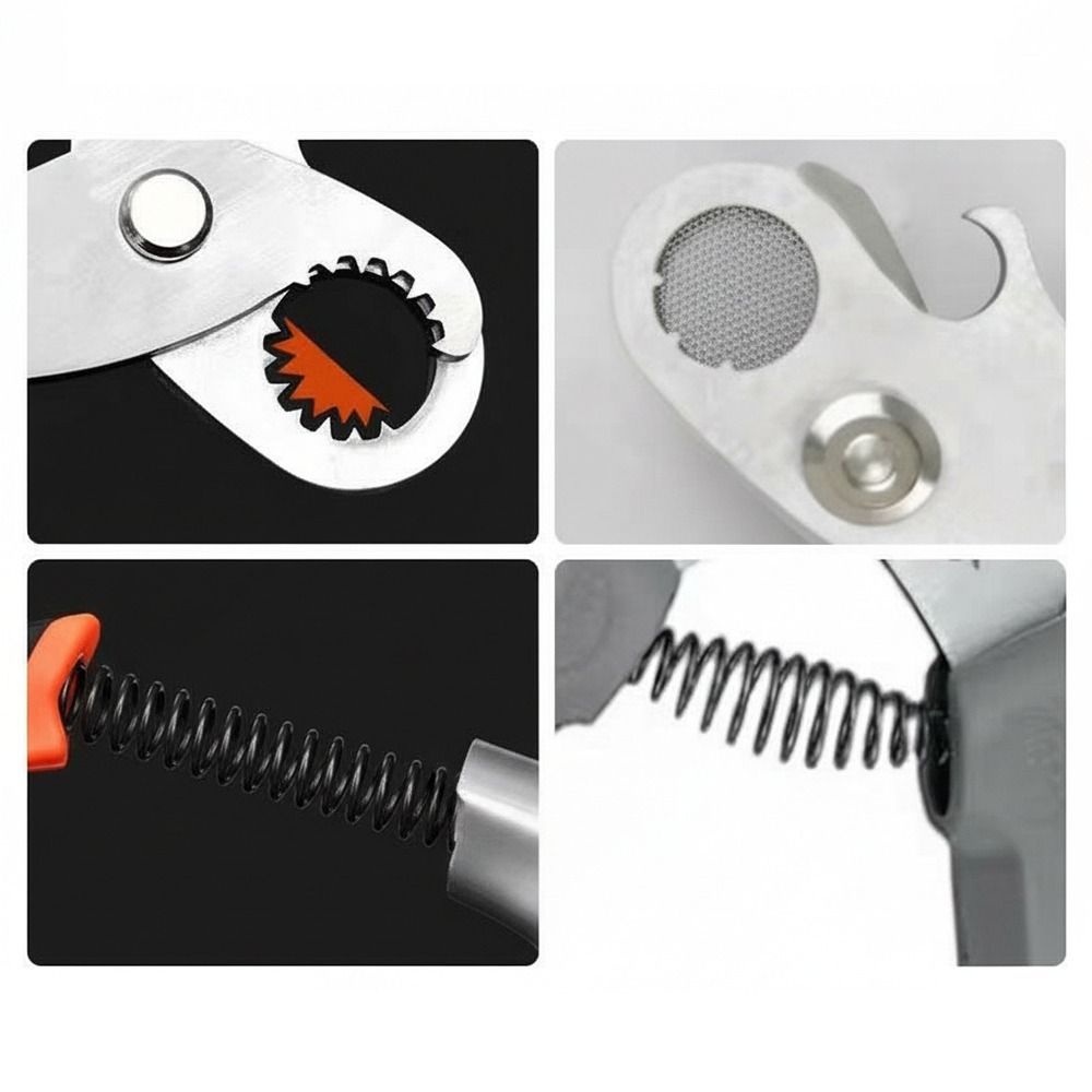 Vanadium Chromium Steel Nut Shell Opener Anti-slip Nut Clamp Walnut Cracker  Household Use