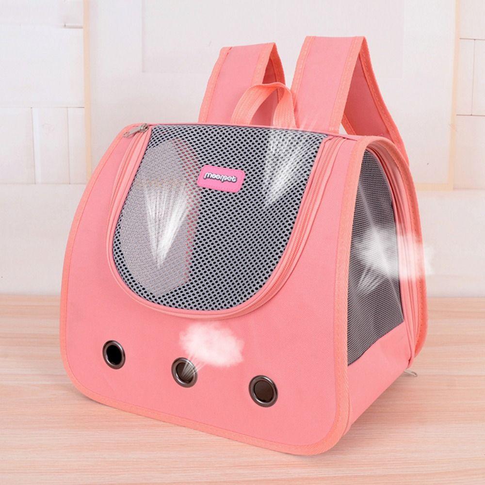 Lightweight Large Capacity Cat Carrier Bag Breathable Portable Pet Carrying Bag Pet Travel Backpack Puppy