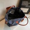 New Denim Travel Bag Large Capacity Women's Tote Bag High-end Fitness Storage Bag Business Trip Casual Fashion Bag
