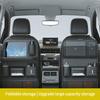 Car accessories interior PU Leather Backseat Organizer with Foldable Table  For Lincoln MKZ MKX Aviator Navigator Continental gfsd7