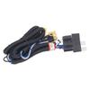 H4 Headlight Relay Harness High Temperature Resistant Ceramic Socket H6054 7x6 Headlamp Wiring Harness Kit