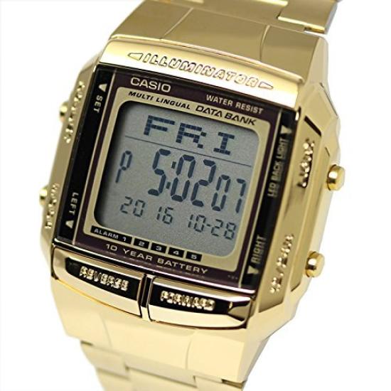 CASIO Watch Data Bank Overseas Model Gold Men's DB-360G-9A