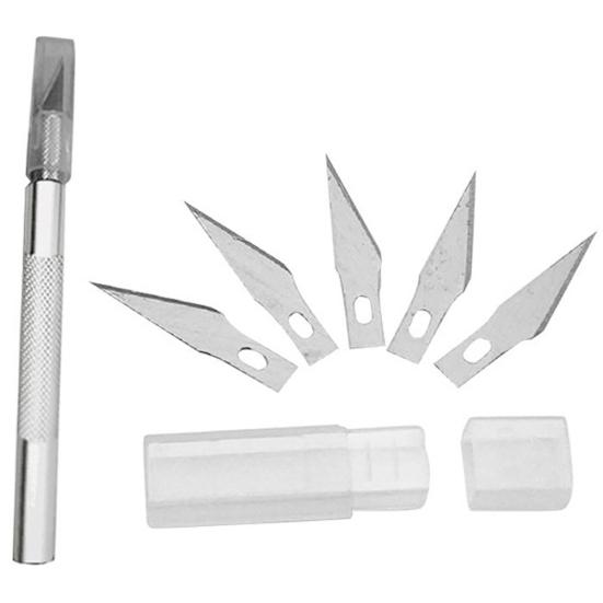 5Pcs Carving Blades Graver Cutter Wood Engraving Craft Sculpture PCB Repair