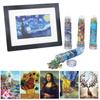 150pc Mini Test Tube Puzzle Pieces Micro Jigsaw Test Tube Tiny Puzzle Challenging Children Creative Puzzle Game Gifts