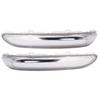 1 Pair Rearview Mirror Turn Signal Shell 9814464680 Wing Mirror Indicator Lamp Lens Replacement for 208 2012 To 2019