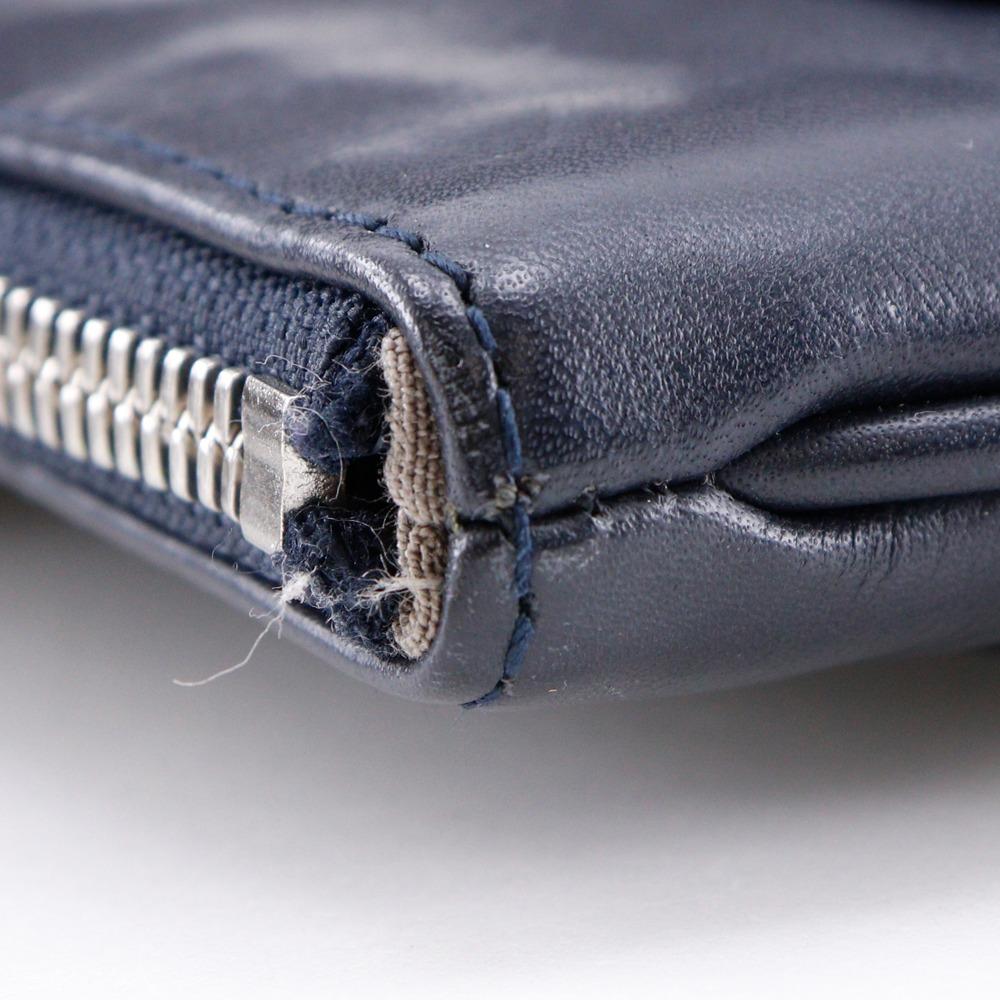 Bally TIGAN Business Bag 2WAYShoulder Black Calfskin Mens Used