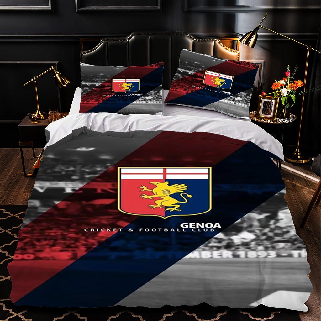 Football Team World Cup Bedding Three-piece Set - 3d Digital Print Home Textiles