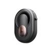 Multi-functional Portable Neck-hanging Outdoor Mini Waist-mounted Fan, Rechargeable, Low Noise, Digital Display, Small Fan
