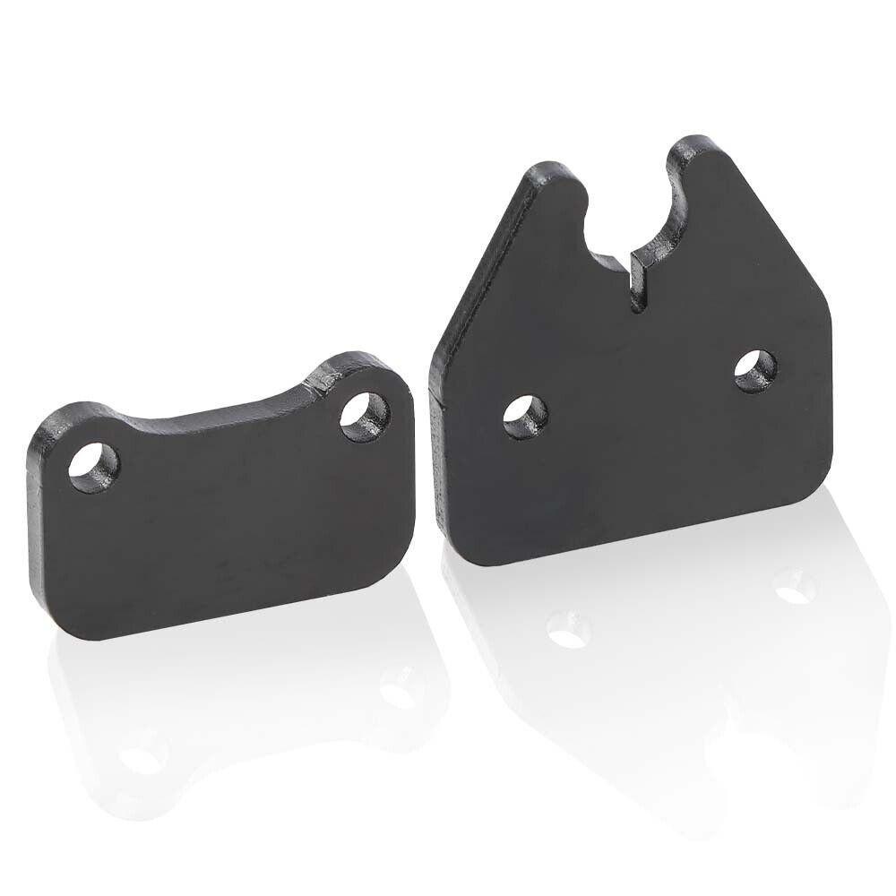 New Black Sun Visor Clip Retaining Set with Screws For Dodge Ram 1500 2019-2022
