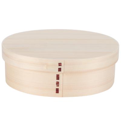 17,5x13,5cm Brotdose Holz   Box Tragbarer Lebensmittelbehälter für Schüler Arbeiter