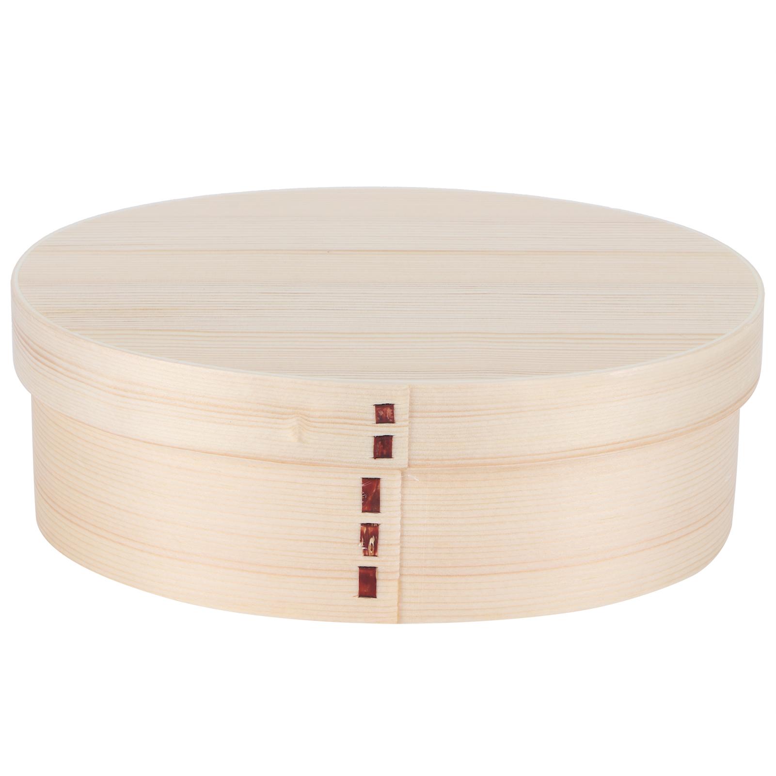 

17.5x13.5см Ланч-бокс Деревянный Бенто-бокс Портативный Контейнер для еды для Студентов РабочихРасписанный