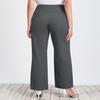 High Waist Yoga Pants Full-Length Women Leggings with Elastic Waist Solid Color Pockets Sport Style Flared Pants