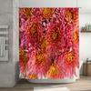 Pink Daisy Shower Curtain: Flower Design Bathroom Decor Waterproof Fabric For Bathtub Modern Home Bathroom Accessories (Size L)