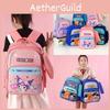 Spacious And Cute Kids Backpack With Fun Cartoon Design For School Activities