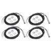 4 Set Proximity Switch 8mm Dia Inductive Proximity Sensor Switch PNP DC 3 Wire NC Contact 6‑36VDC 1mm Measure Range