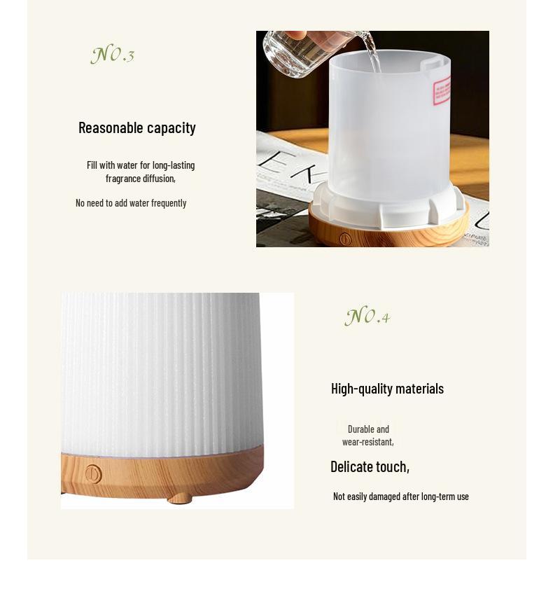 Aroma Diffuser & Humidifier: Bedroom Air Freshener for Sleep