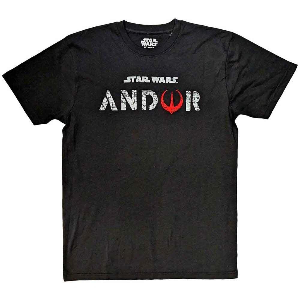 Star Wars Andor Logo T-Shirt Black New S