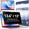 Magnetic Privacy Filter for MacBook Air Screen Blue Light Easy Installation and Qualified Invoice Available 13.6/13 (2022-2026, M2, M3, M4, M5) -