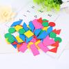 Holz Bunt Rund Geometrisch Chips Mathe Lehrmittel Pädagogisch Kinder Spielzeug