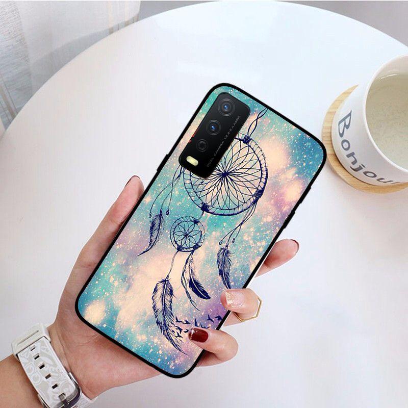 Blue Dreamcatcher Dream Catcher Phone Cover For Vivo Y31 Y30 Y33S Y11S Y12S Y17 Y20 Y21S Y1S Y53S Y15 Y19 Y91C V23 Cases Coque