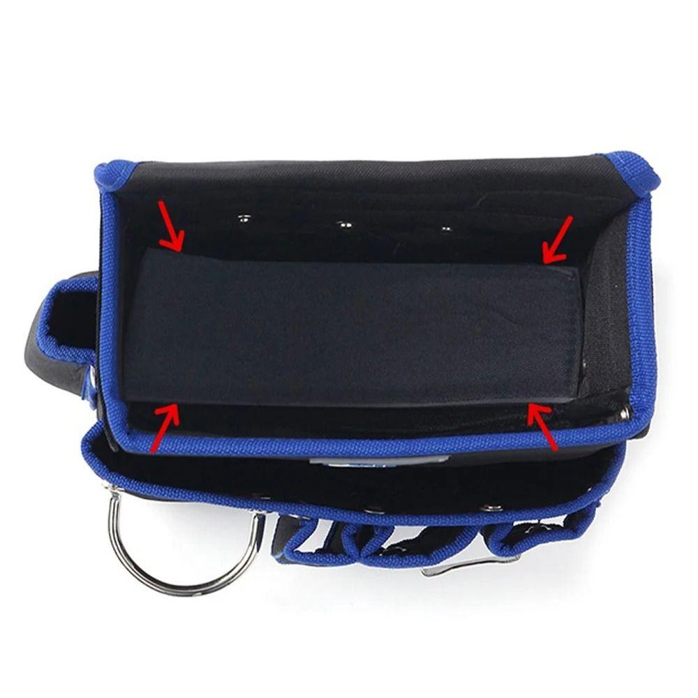 Oxford Cloth Electrician Waist Bag Multi-Pocket Tool Bag Tool Pouch Belt  Maintenance