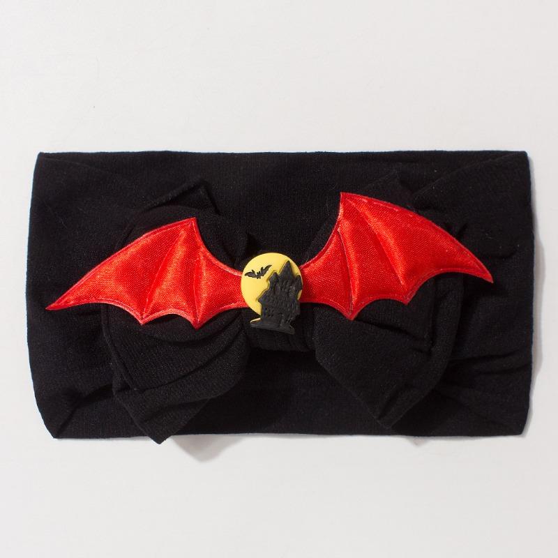 New Halloween Baby Headband, Cute Bat Children's Accessories, Nylon Elastic Funny Baby Hair Accessories