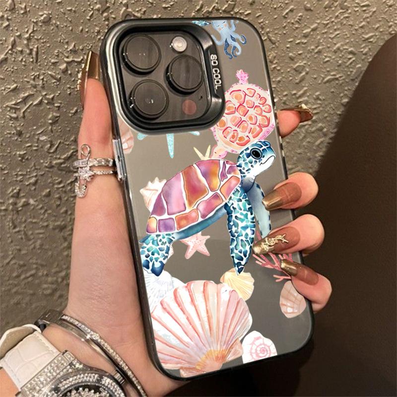 Summer Turtles Pattern Phone Case for Samsung Galaxy S25 S24 S23 S22 Ultra S23 S22 Plus FE A16 A56 A36 A35 A55 5G Funda Covers