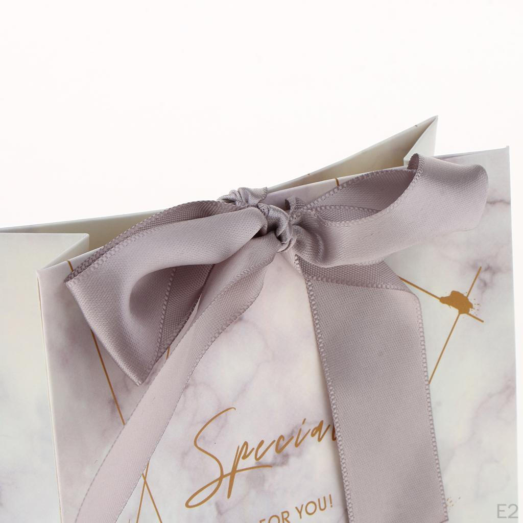 10pcs candy pockets W/ Boxes Gift Bags Wedding Baby Shower Supplies