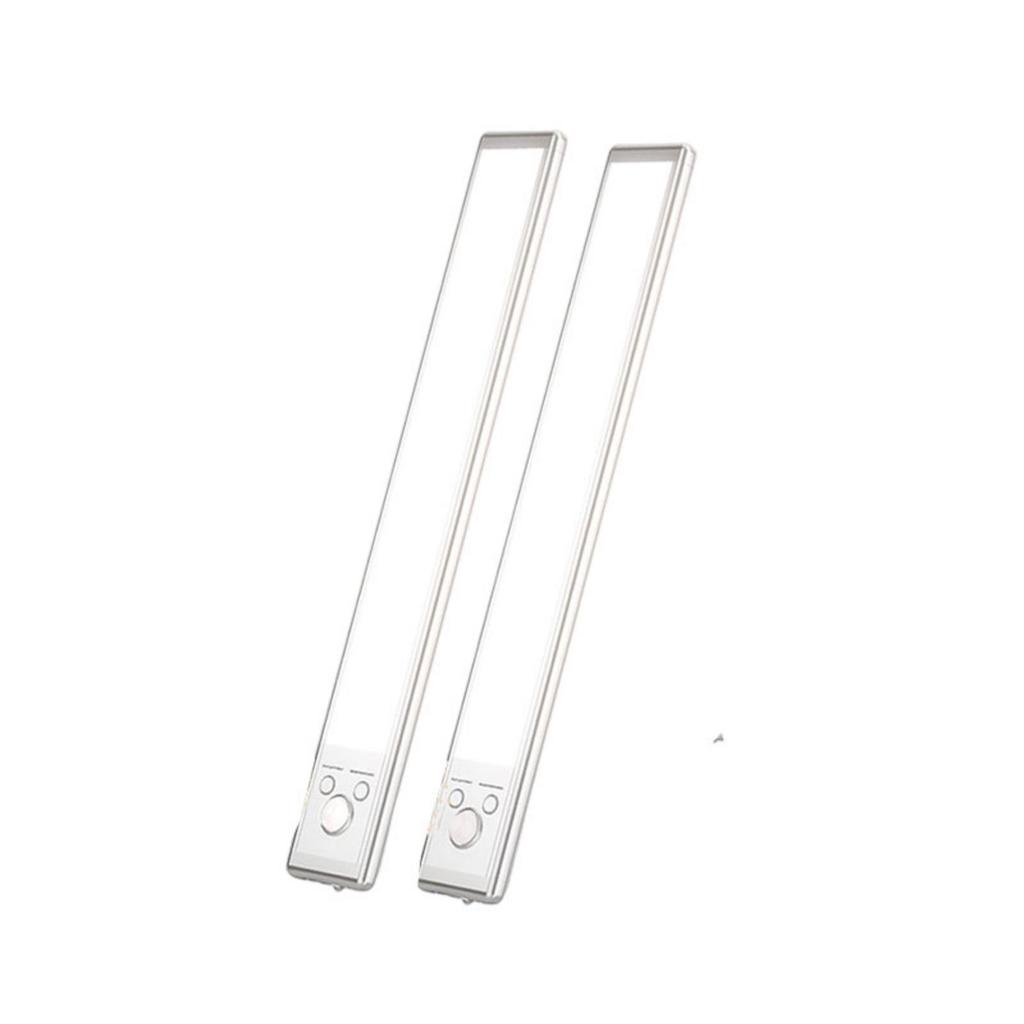 Under Cabinet Light with Motion, Rechargeable Magnetic Light Strip, 3 Color Temperature Modes, Night Light for Kitchen, Closet, Desk