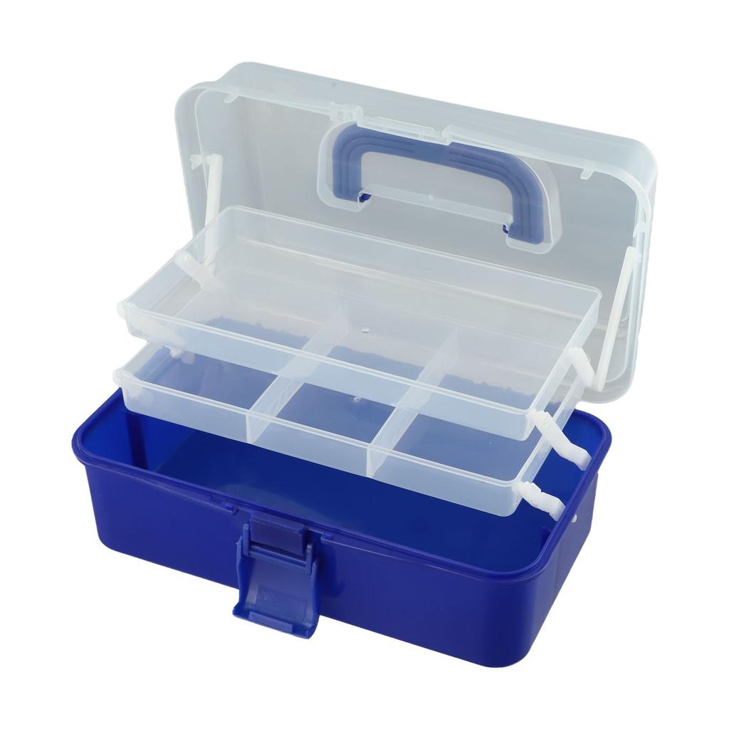 3 Layers Fishing Tackle Box Organizer Storage Box Cantilever Box Multifunctional Tool Storage And Organization