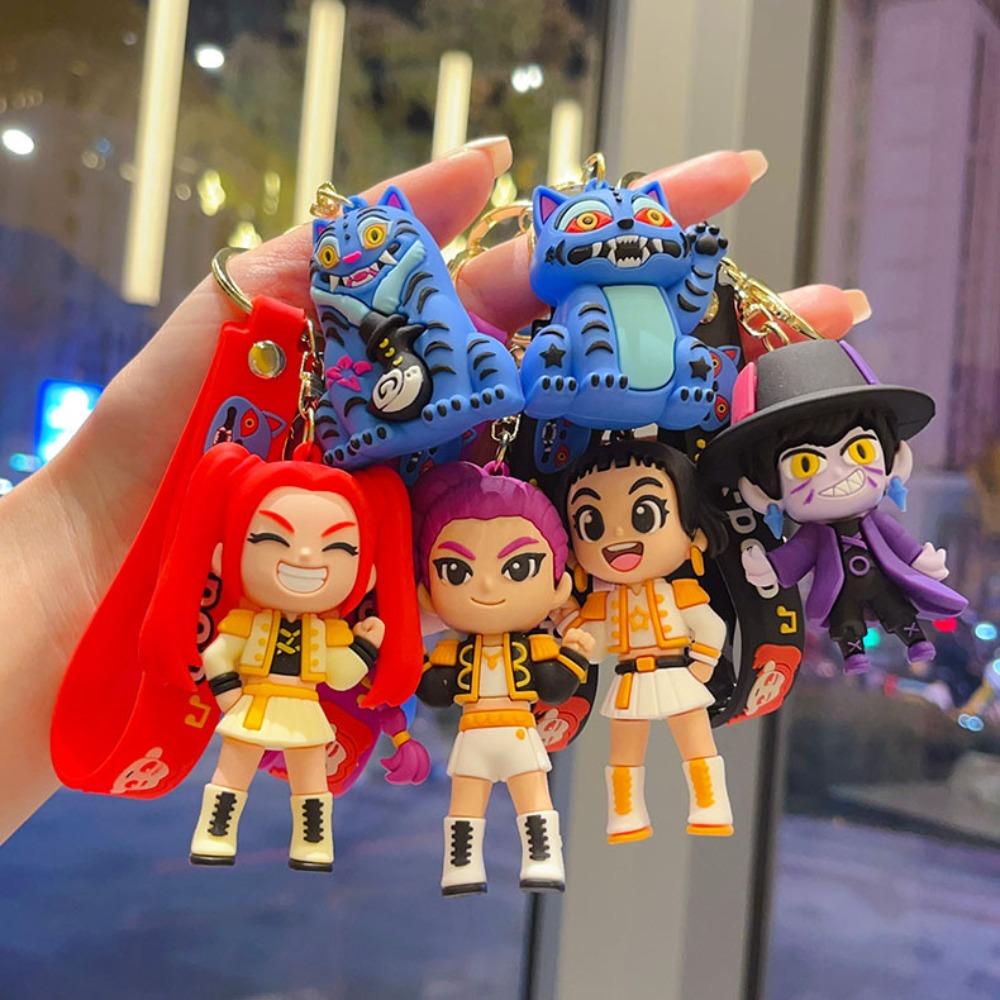 Keychain KPOP Cartoon Boy Group Bag Small Pendant Animation Keychain Small Gift