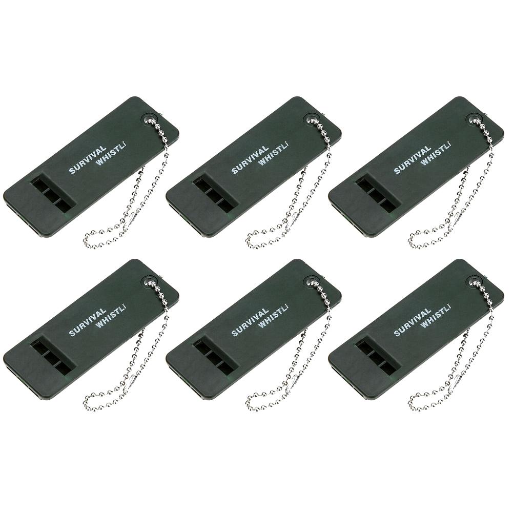 1-10PCS 3-Frequency Whistle High Decibel Survival Portable Outdoor Multiple Audio Whistle Camping Emergency Hiking Accessories
