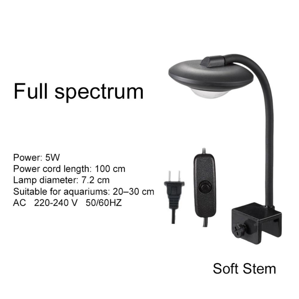 Color-changing LED Aquarium Light Full Spectrum Oxygenation Fish Tank Lamp  Home Style A