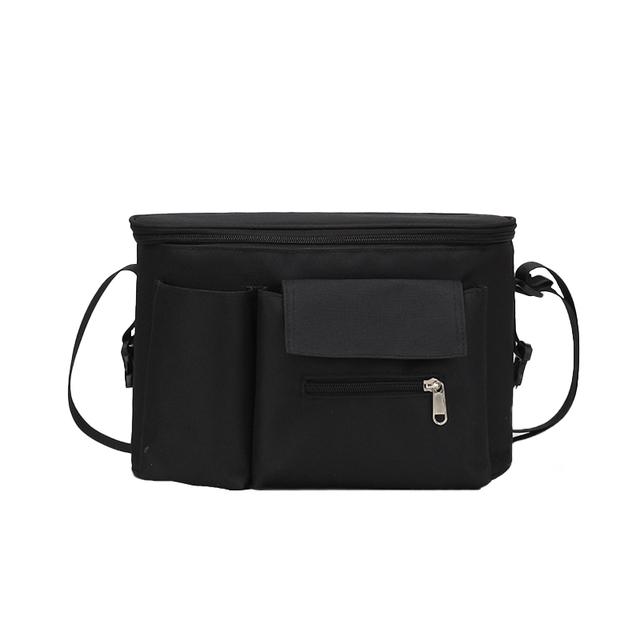 

Сумка для детской коляски, большая вместительная сумка для подгузников, сумка для путешествий на открытом воздухе, сумка для прицепа для ухода за ребенком, водонепроницаемая сумка для хранения