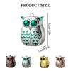 Owl Keychain Nail Clippers, Stainless Steel Foldable Mini Nail Clippers, 2-in-1 Ultra-sharp Foldable Owl Nail Clippers with Nail File