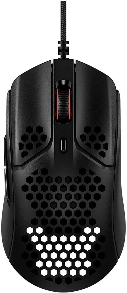 HyperX Pulsefire Haste Gaming Mouse for Gamers, Ultra-Lightweight Hexagonal Shell Design, 59 grams, 2-Year Warranty, HMSH1-A-BKG (Used)