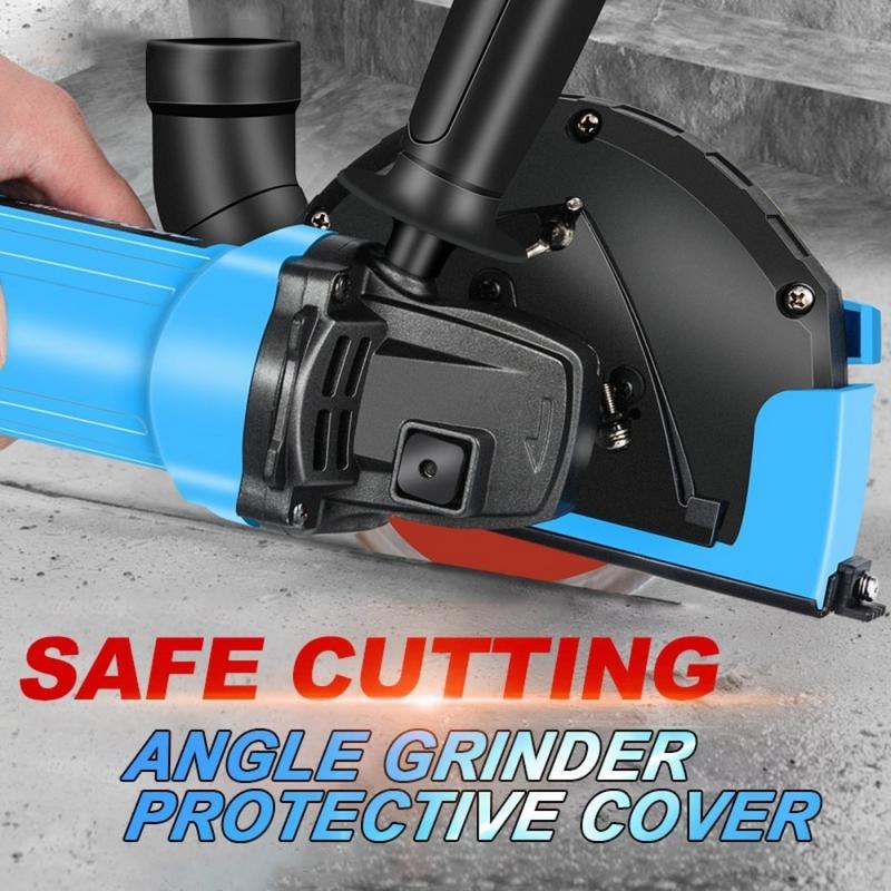 Universal Surface Cutting Dust Shroud for Angle Grinder 4 Inch To 5 Inch Dust Collector Attachment Cover Tool Durable